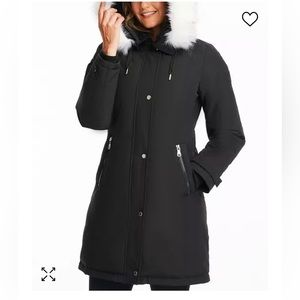 Vince Camuto hooded parka